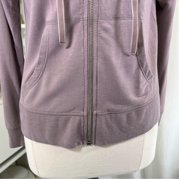 Victorias Secret Rhinestone Wing Backed Super Soft Purple Hoodie y2k Style - Picture 4 of 12